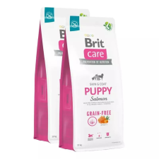 Brit Care Dog Grain-free Puppy Salmon & Potato kutyatáp 2x3kg kutyaeledel