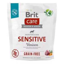 Brit Care Dog Grain-free Venison Sensitive 1 kg kutyaeledel
