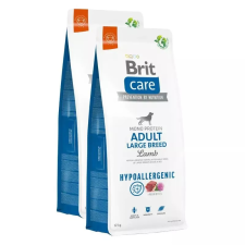 Brit Care Dog Hypoallergenic Adult Large Breed Lamb & Rice kutyatáp 2x1kg kutyaeledel