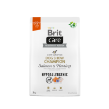 Brit Care Dog Hypoallergenic Dog Show Champion 3 kg kutyaeledel