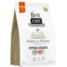 Brit Care Dog Hypoallergenic Dog Show Champion, 3 kg kutyaeledel