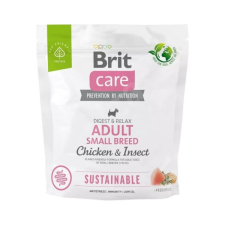 Brit Care Dog Sustainable Insect Adult Small Breed 1 kg kutyaeledel