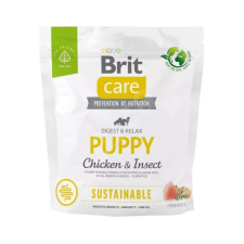 Brit Care Dog Sustainable Insect Puppy 1 kg kutyaeledel