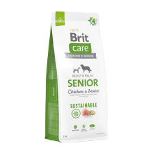 Brit Care Dog Sustainable Senior Chicken & Insect kutyatáp 12kg kutyaeledel