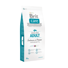 Brit Care Grain-free Adult - Salmon &amp; Potato 12kg kutyaeledel