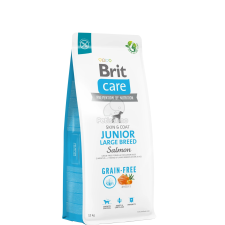 Brit Care Grain-free Junior Large Breed Salmon & Potato 3 kg kutyaeledel