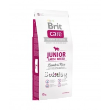 Brit Care Junior Large Breed Lamb&amp;Rice 12kg kutyaeledel