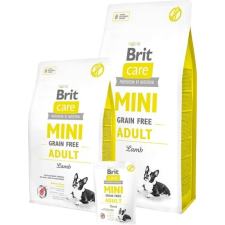Brit Care Mini Grain Free Adult Lamb 2kg kutyaeledel