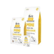 Brit Care Mini Grain Free Hair&amp;Skin Salmon &amp; Herring 400 g kutyaeledel