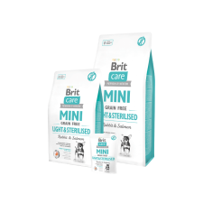 Brit Care Mini Light & Sterilised 0,4kg kutyaeledel