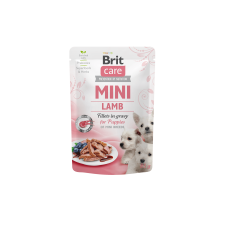 Brit Care Mini Pouch Puppy Lamb fillets in gravy 85 g kutyaeledel