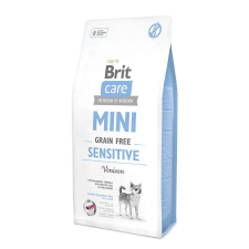 Brit Care MINI - Sensitive SZARVAS 2 kg kutyaeledel