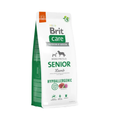 Brit Care Senior Lamb &amp; Rice 12kg- hipoallergén kutyatáp, idős kutyák részére kutyaeledel