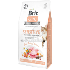 Brit Care Sensitive Healthy Digestion & Delicate Taste 0,4 kg macskaeledel