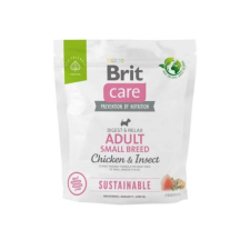 Brit Care Sustainable Adult Small Breed Chicken & Insect 1 kg kutyaeledel