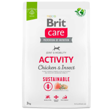 Brit Care Sustainable gluténmentes ACTIVITY 12 kg Chicken&amp;Insect 172192 kutyaeledel