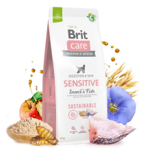 Brit Care Sustainable gluténmentes SENSITIVE 12 kg Insect &fish 172189 kutyaeledel