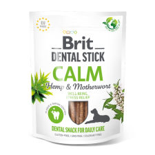  Brit Dental Stick Calm Növényi Stresszoldó Fogtisztító Rúd 251g jutalomfalat kutyáknak