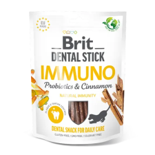  Brit Dental Stick Immuno Növényi Immunerősítő Fogtisztító Rúd 251g jutalomfalat kutyáknak
