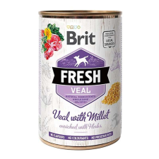 Brit Fresh 400 g konzerv Veal with Millet / borjú kölessel 104100167 kutyaeledel