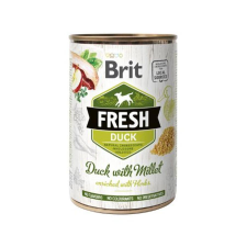 Brit Fresh Kacsa Kölessel konzerv 12x400g kutyaeledel