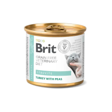 Brit GF Veterinary Diet Cat konzerv Struvite 200 g macskaeledel