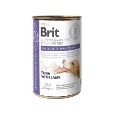Brit GF Veterinary Diets Dog Can Gastrointestinal-low fat 400gr kutyaeledel