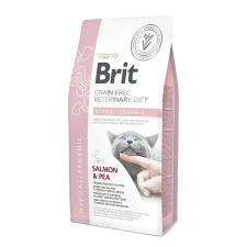  Brit Grain Free Veterinary Diets Hypoallergenic cat 400g - száraz macskatáp macskaeledel