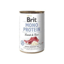 Brit Mono Protein 400 g Lamb &amp; Brown Rice 104100833 kutyaeledel