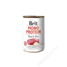 Brit Mono Protein Beef & Brown Rice 400 g kutyafelszerelés