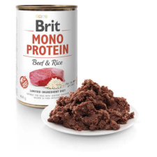  Brit Mono Protein Beef & Rice – 12×400 g kutyaeledel