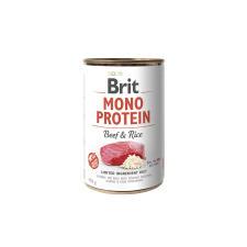 Brit Mono Protein Beef & Rice 400 g kutyaeledel