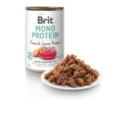 Brit Mono Protein Tonhal & édesburgonya – 400 g kutyaeledel