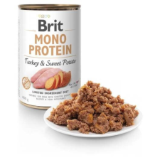 Brit Mono Protein Turkey & Sweet Potato – 24×400 g kutyaeledel