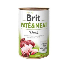 Brit Paté&amp;Meat 400 g Duck&amp;Chicken 104100860 kutyaeledel