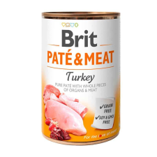 Brit Paté&amp;Meat 400 g Turkey &amp;Chicken 104100865 kutyaeledel