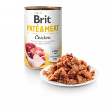 Brit Paté & Meat Csirke 400 g kutyaeledel