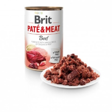Brit Paté & Meat Marha 400 g kutyaeledel