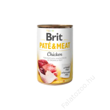 Brit Paté & Meat Chicken 400 g kutyafelszerelés