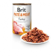  Brit Paté & Meat Pulyka – 12×400 g kutyaeledel