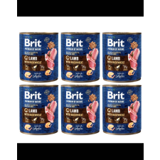 Brit Premium by Nature 6 x 800 g bárány és hajdina természetes kutyaeledel kutyaeledel