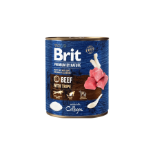 Brit Premium By Nature Adult Beef with Tripes konzerv 12x400 g kutyaeledel