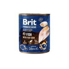 Brit Premium By Nature Adult Fish with Fish Skin konzerv 6x400g kutyaeledel