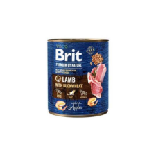 Brit Premium by Nature Adult Lamb with Buckwheat konzerv – 800 g kutyaeledel