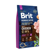 Brit Premium by Nature Adult Small kutyatáp 8kg kutyaeledel