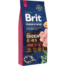 Brit Premium By Nature Junior L 15 kg 170824 (VAT011755) kutyaeledel