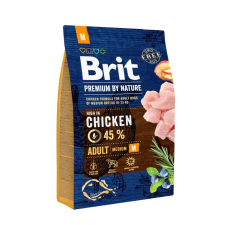  Brit Premium by Nature Medium Adult 3 kg kutyaeledel