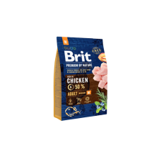 Brit Premium By Nature Premium By Nature Adult Medium 3 kg kutyaeledel