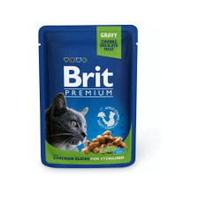 Brit Premium Cat 100 g alutasakos sterile csirkés 100275 macskaeledel