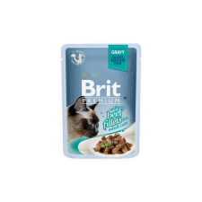 Brit Premium Cat Delicate Fillets in Gravy with Beef 4x85g macskaeledel